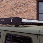2018 jeep wrangler unlimited jl Fab Fours roof rack DV8 50″ LED light bars DV8 Cube LED lights