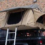 2020 Jeep Gladiator JT Smittybilt Overlander tent open