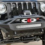 2020 Jeep Gladiator JT add offroad front bumper rigid industries led light bar smittybilt winch