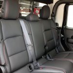 2020 Jeep Gladiator JT rear seat custom leather