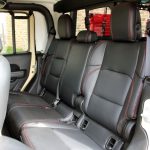 2020 Jeep Gladiator JT rear seat custom leather