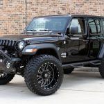 2019 jeep wrangler unlimited jl black left front angle