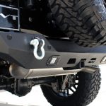 2019 jeep wrangler unlimited jl DV8 rear bumper with LED Lighting, D-rings & hitch RBJL-01