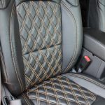 2018 jeep wrangler unlimited jl front seat custom leather black orange stitching