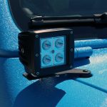 2019 jeep wrangler unlimited jl Rough Country lower windshield mount with 2″ LED lights 70049DRL