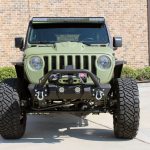 2019 jeep wrangler unlimited jl army green kevlar front angle
