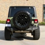 2019 jeep wrangler unlimited jl army green kevlar rear angle