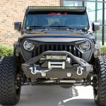 2019 jeep wrangler unlimited jl black rubicon front angle