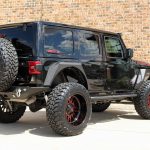2019 jeep wrangler unlimited jl black rubicon right rear angle