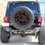 2019 jeep wrangler unlimited jl black rubicon rear angle