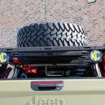 2020 Jeep Gladiator JT EVO Manufacturing bed rack spare kevlar kc hilites led