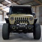 green kevlar 2014 jeep wrangler unlimited jk front angle