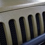 green kevlar 2014 jeep wrangler unlimited jk Rugged Ridge black mesh grille insert 11401.31