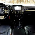 green kevlar 2014 jeep wrangler unlimited jk Custom painted interior accent dash trim