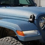 2018 jeep wrangler unlimited jl blue kevlar up close