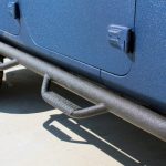 2018 jeep wrangler unlimited jl blue kevlar Rough Country steps RCJ1866