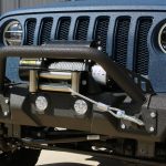 2018 jeep wrangler unlimited jl DV8 FS-11 winch mount front bumper with DV8 12,000lbs winch WB12SC