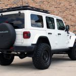 white 2018 jeep wrangler unlimited jl right rear angle