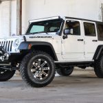 2016 jeep wrangler unlimited jk white front left angle