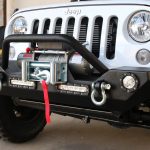 2016 jeep wrangler unlimited jk DV8 FS-7 front bumper Rough Country 9,500lbs winch PRO9500