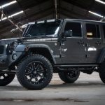 gray 2016 jeep wrangler unlimited jk left front angle