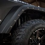 gray 2016 jeep wrangler unlimited jk front RBP fender armor 791483