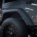 gray 2016 jeep wrangler unlimited jk rear RBP fender armor 791483