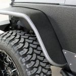 2017 jeep wrangler unlimited jk front DV8 flat fenders FENDB-02
