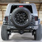 2017 jeep wrangler unlimited jk black & gray kevlar rear angle