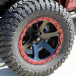 2020 jeep wrangler unlimited jl black & maroon 20×10 Fuel Off-Road D589 Ripper wheels 37x13.50R20 Atturo Trail Blaze MT tires