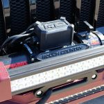 2020 jeep wrangler unlimited jl black & maroon 9,500lbs Rough Country winch PRO9500S