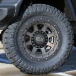 satin black wrapped 2018 jeep wrangler unlimited jl 20×9 KMC XD137 FMJ wheels 35x12.50R20 Nitto Ridge Grappler tires