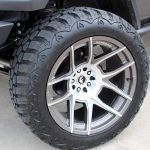 gray 2020 gladiator jt 22×12 Forgiato Flow Terra 001 wheels gunmetal machined 35x12.50R22 RBP Repulsor M/T RX tires