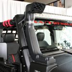 black kevlar 2014 jeep wrangler unlimited jk Rugged Ridge XHD snorkel intake 17756.21