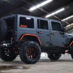Graphite Kevlar® 2016 jeep wrangler unlimited jk right rear angle
