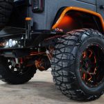 Graphite Kevlar® 2016 jeep wrangler unlimited jk VPR 4×4 Ultima front bumper with swing out spare tire carrier