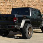 black 2020 jeep gladiator jt right rear angle