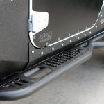 white 2018 jeep wrangler unlimited jk DV8 tubular steps SRSOTB-06