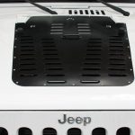 white 2018 jeep wrangler unlimited jk Poison Spyder hood louver