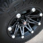 black 2016 jeep wrangler unlimited jk 17x9 Ballistic 814 Jester black 814790550-12FB 35x12.50R17 Lexani Mud Beast MT tires