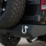 black 2016 jeep wrangler unlimited sahara jk DV8 rear bumper RBSTTB-04