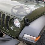 2020 Green Jeep Wrangler JL Custom Military Graphic