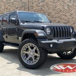 2020 Granite Gray JL Jeep right front angle
