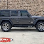 2020 Granite Gray JL Jeep side angle