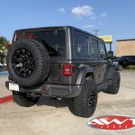 2019 Granite Crystal JL Jeep 3" zone lift right rear angle