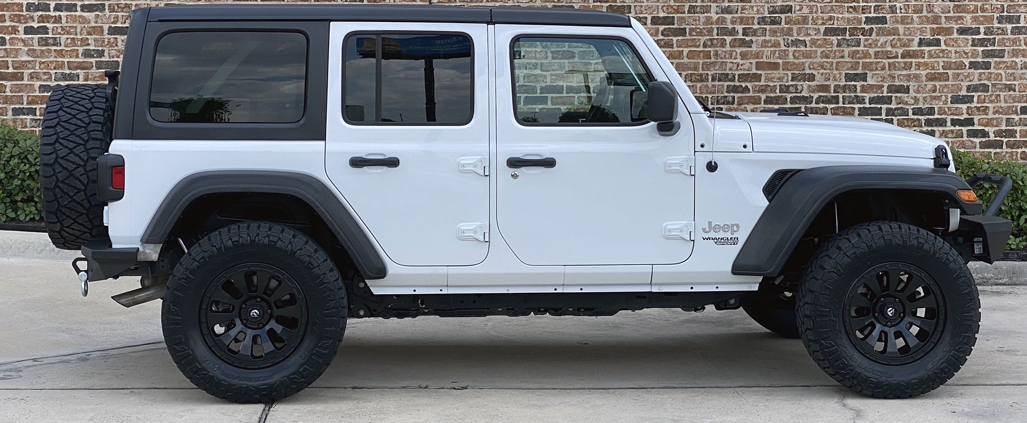 2020 Bright White Sport JL Jeep Build – AWT Jeep Edition