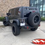 2017 Rubicon JK Jeep 3.25″ Rough Country lift 20x10 Fuel D557 Anza wheels 35x12.50r20 tires 50" light bar A-pillar pod lights