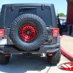 2019 Sting Gray Rubicon JL Jeep back angle