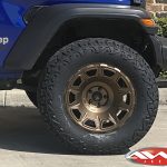 2020-ocean-blue-sport-jl-jeep-build 3.5″ Skyjacker lift 20×10 Fuel "Vengeance" Wheels in matte bronze 37" tires