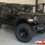 2020 Black Rubicon JL 2″ Mopar Jeep lift Fox Shocks 17" Fuel "Zephyr" wheels matte black 35" Toyo Open Country A/T II tires